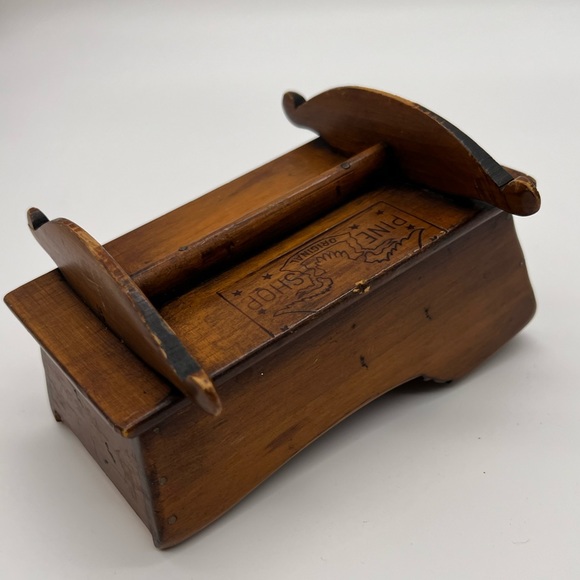 Pine Shop Original Vintage Miniature Cradle - Picture 3 of 9